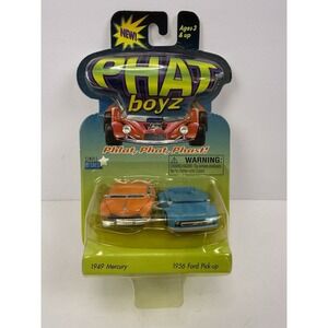 SIMPLE WISHES PHAT BOYZ #6 1956 FORD PICKUP & 1949 MERCURY 2 CAR SET NIP RARE
